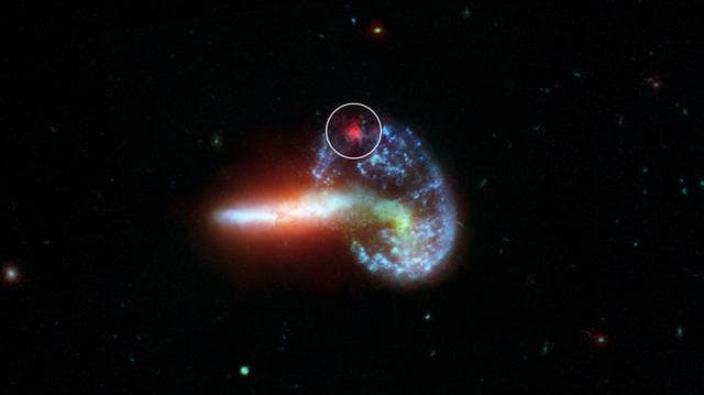 Hidden Supernova Spotted by Spitzer